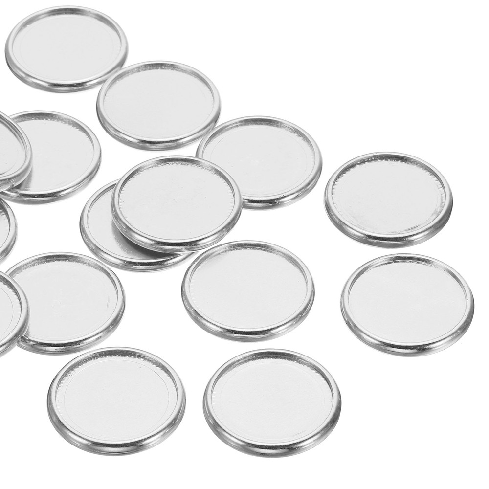 28mm Book Binding Discs 22pcs Discbound Expansion Discs Plating Round, Silver