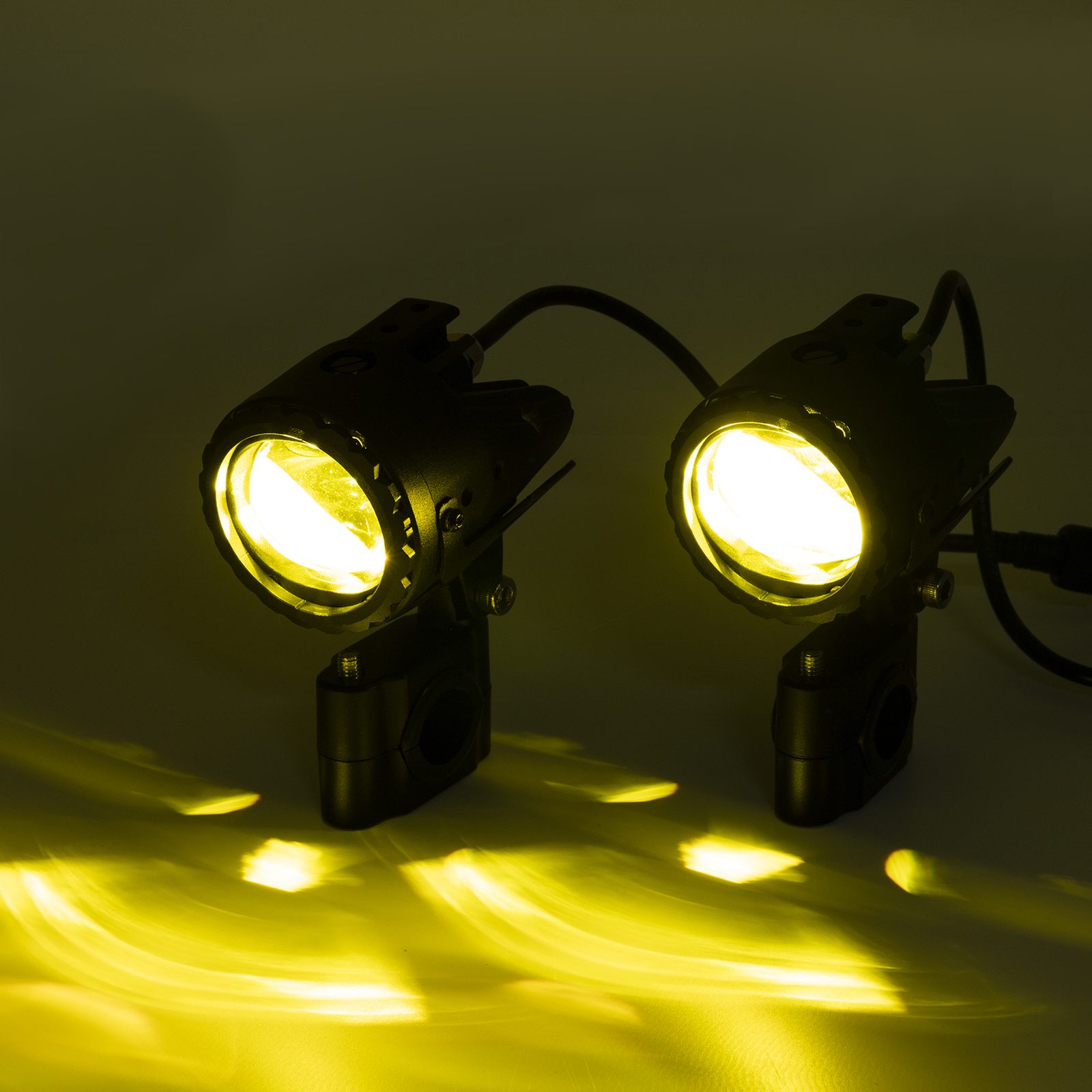 60W LED Auxiliary Driving Lights Mounting Bracket For Kawasaki KLR 650 2019-2024