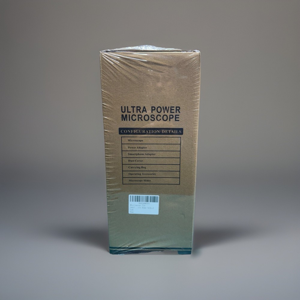 BEBANG 100X-2000X Compound Microscope With Slides And Operating Accessories