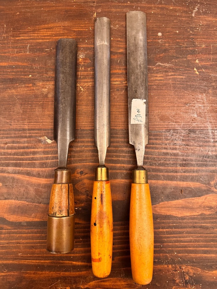 William Marples Paring Gouges Chisels British Woodwork Tools