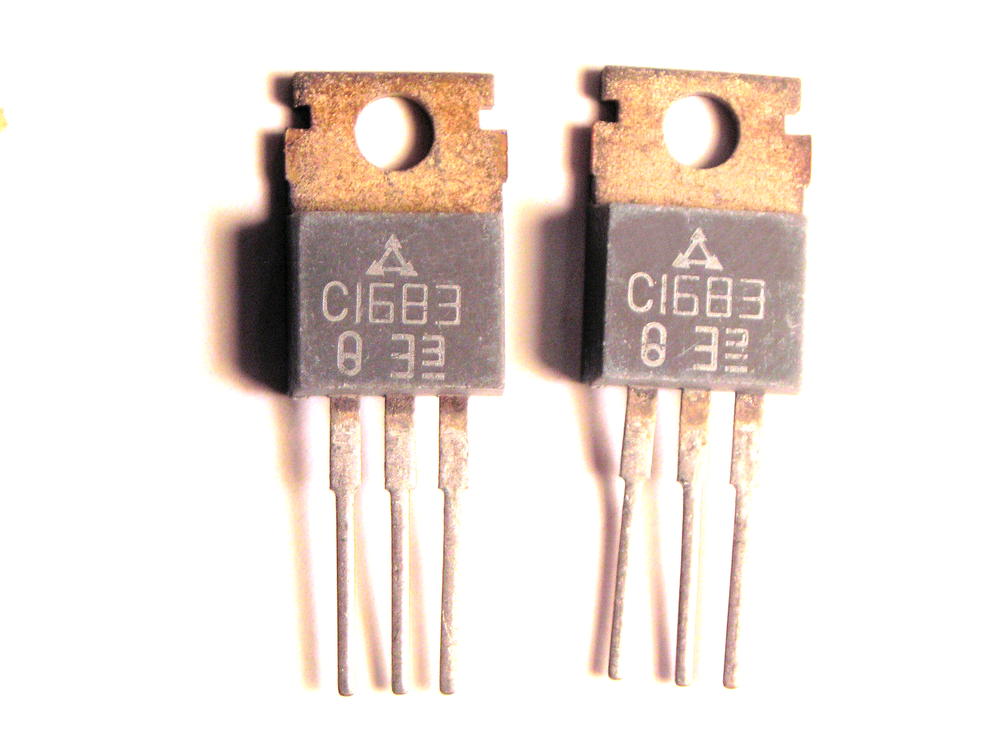 2SC1683 "Original" Panasonic (Matsushita) Transistor 2 pcs