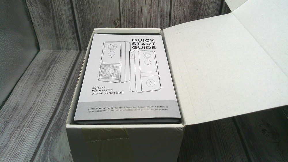 Smart Home Video Doorbell - Battery-Powered