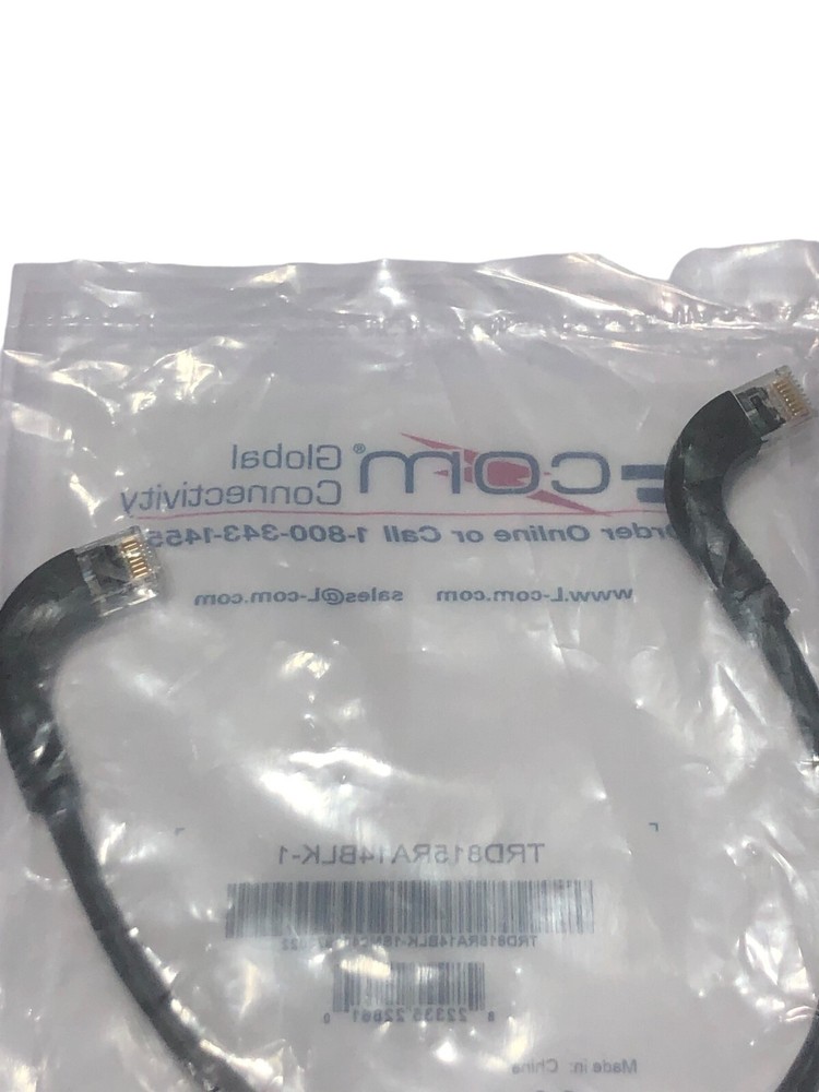 L-com Connectivity TRD815RA14BLK-1 Black