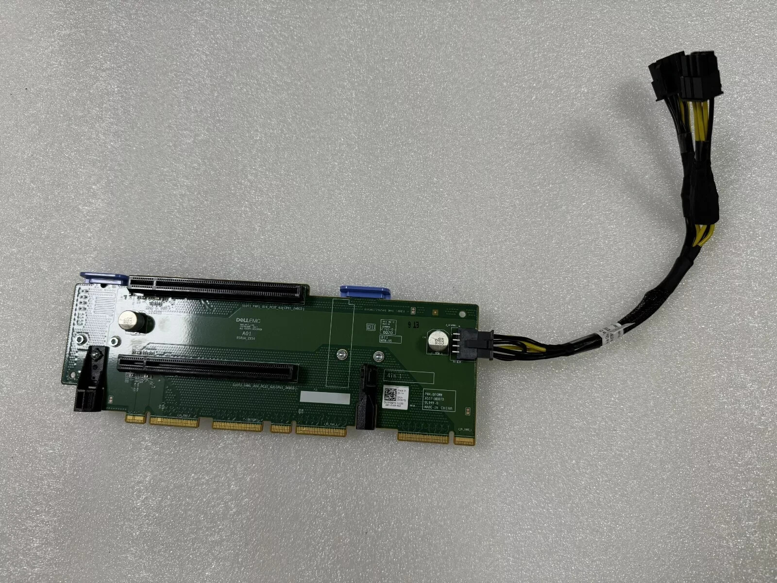 DELL EMC SERVER R740 R740xd SHROUD RISER 1 GPU CABLE KIT RFFDP MDDTD 0RFFDP