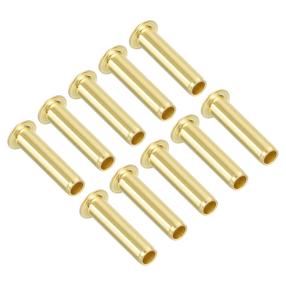 10pcs 3/16" Tube ID Brass Compression Insert Insert Tube Compression Fitting
