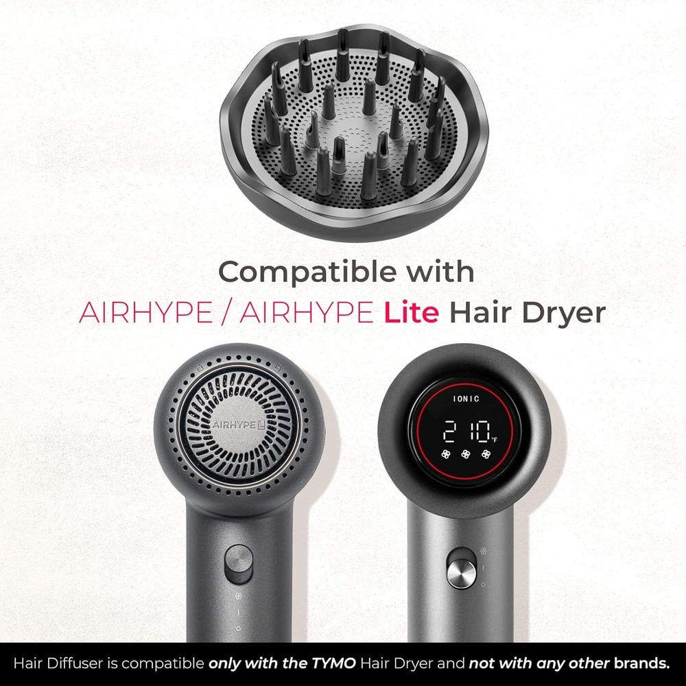 AIRHYPE Exclusive Adjustable Diffuser - Enhance Curls & Root Volume Effortlessly