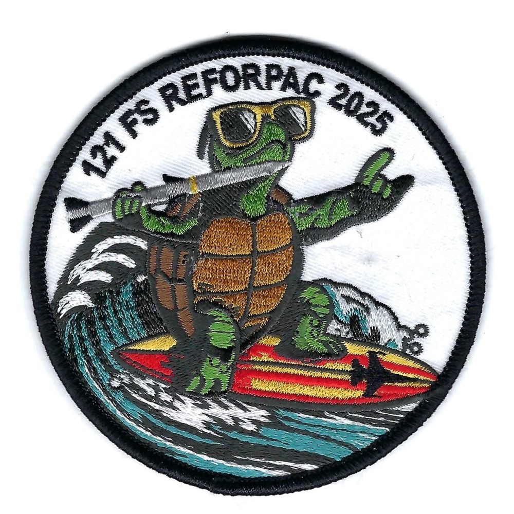 121st  FIGHTER SQUADRON "REFORPAC 2025" patch