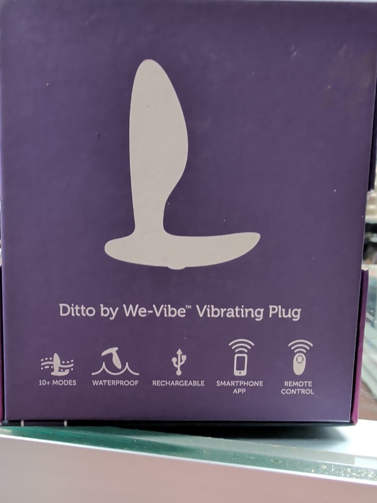 We-Vibe Ditto Remote Control Vibrating Plug
