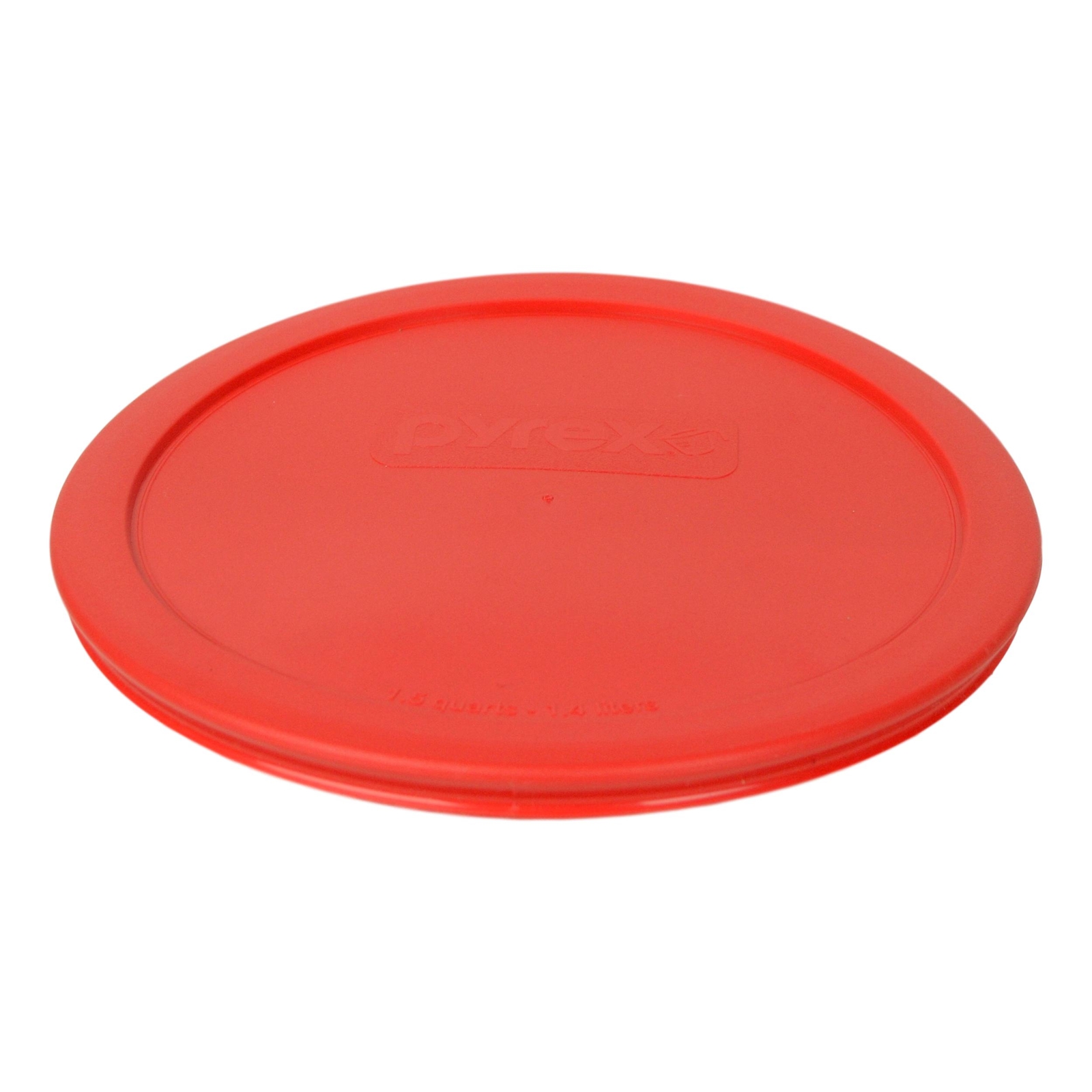Pyrex 323-PC 1.5qt Red Round Plastic Storage Lid Cover for Glass Mixing Bowl