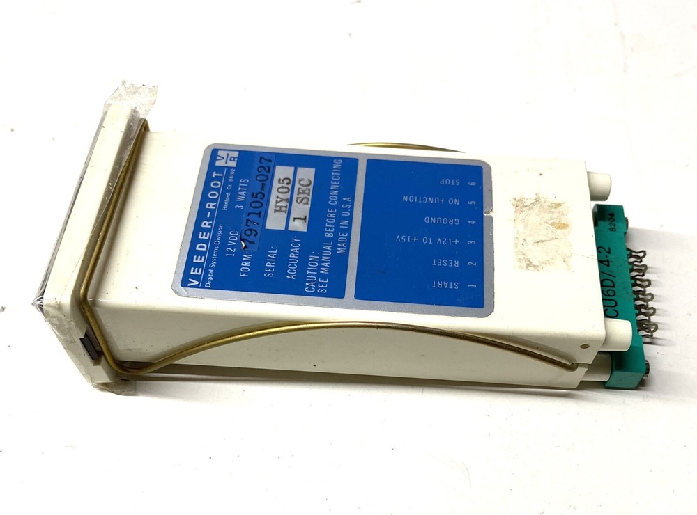 Veeder-Root AY05 Digital Counter 12VDC. 3Watts
