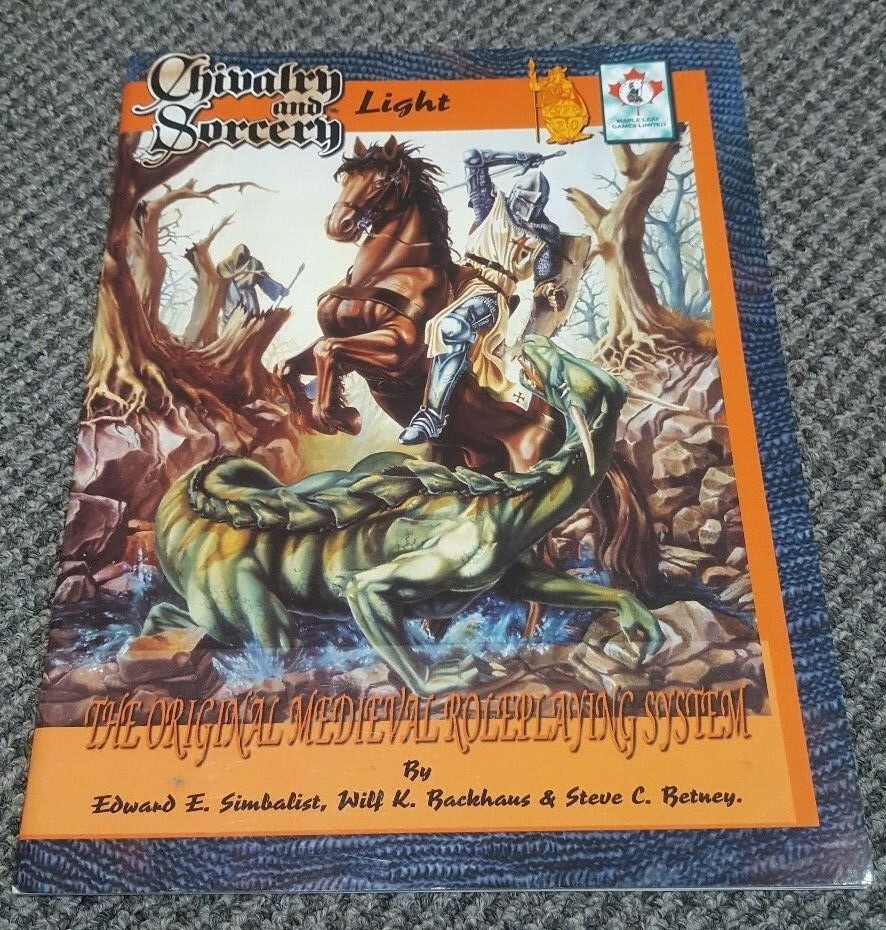 Chivalry and Sorcery Light -  Roleplaying - Maple Leaf Games - C&S D&D