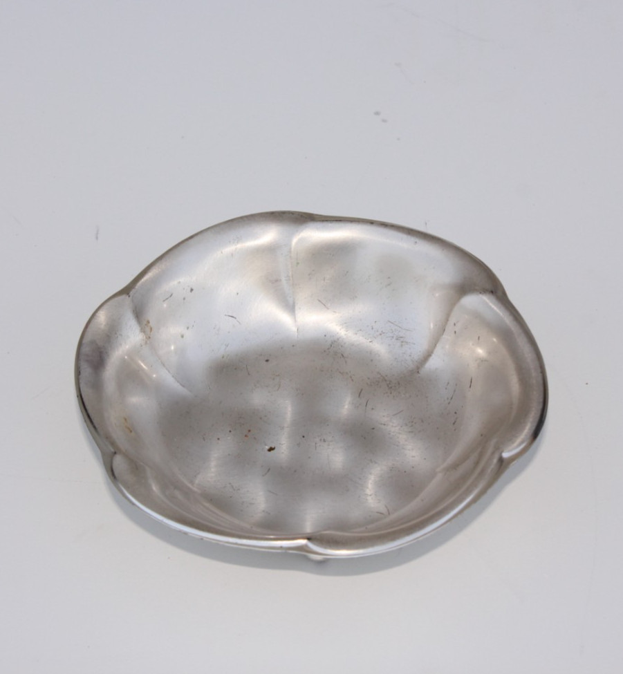 WMF-IKORA 5" Candy Trinket Dish #6312 - Silver Plate West Germany 107 6312