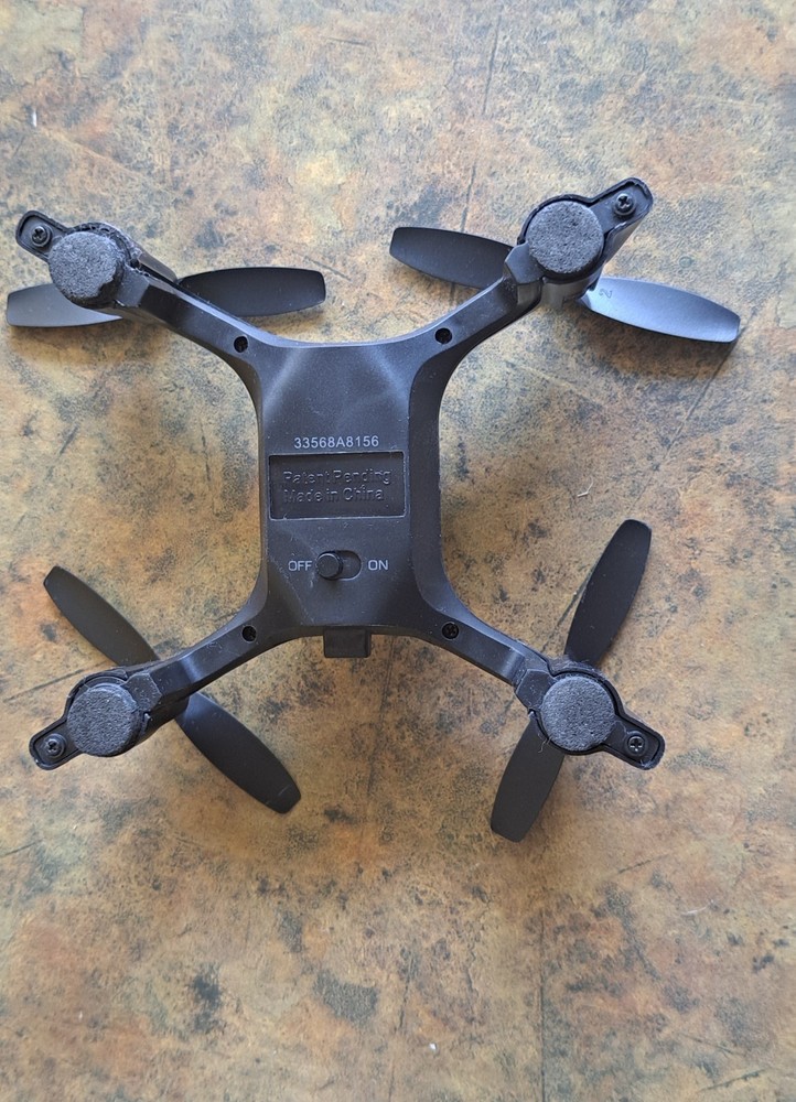 DX-5 VIDEO SHARPER IMAGE DRONE. Untested. As Is
