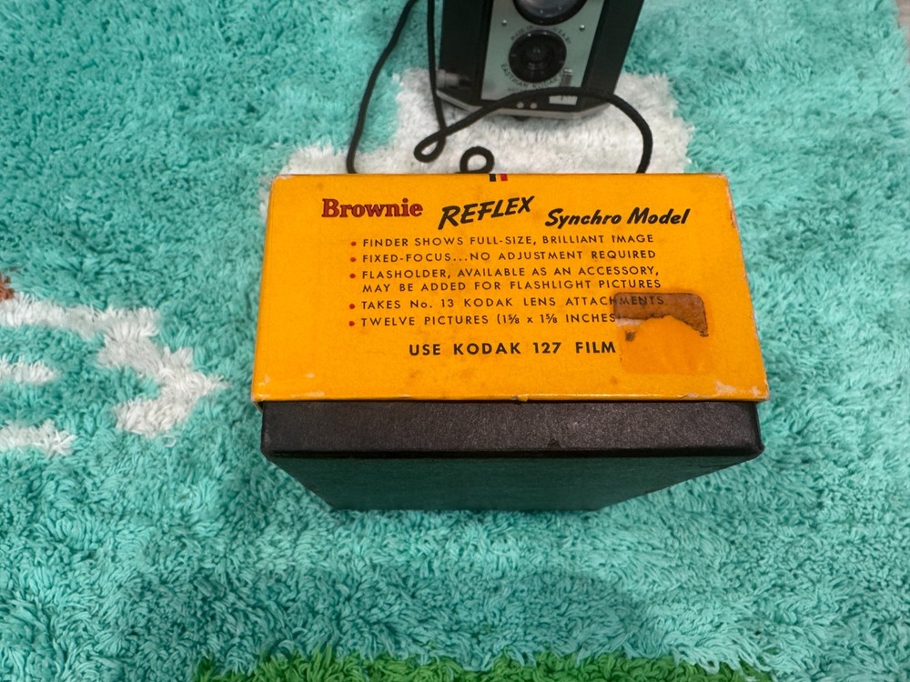 Kodak Brownie Reflex Synchro Model Camera - Untested