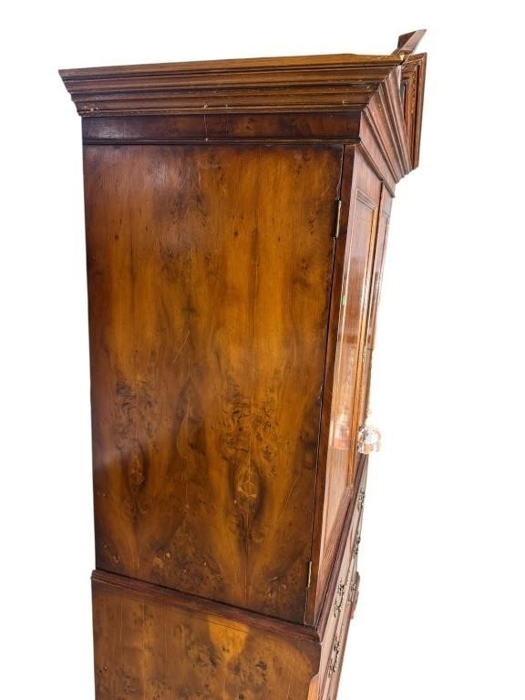 19th Century Ewe Wood Linen Press