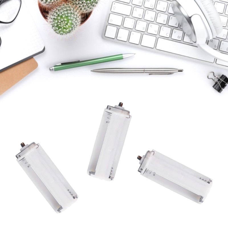 Parallel Adapter Battery Holder Case Box Convertor 3AAA Convert Compartment Rack