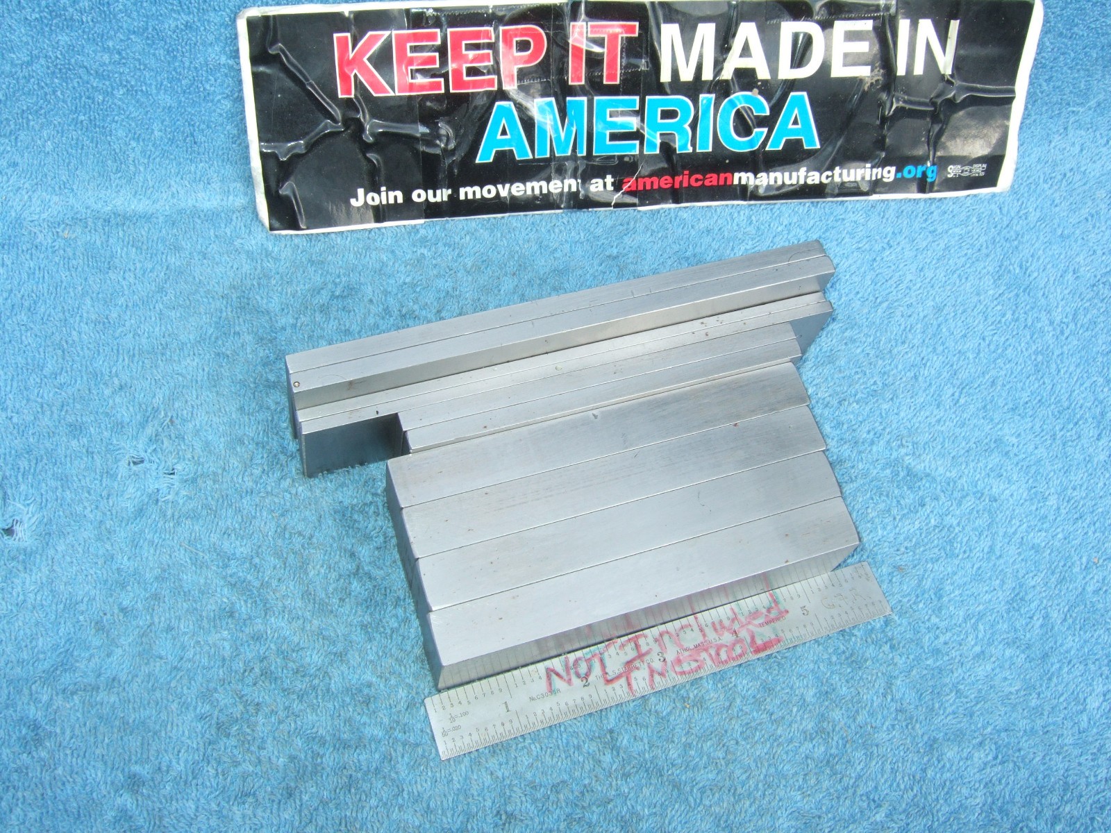 PARALLELS USA VINTAGE 4 PAIR SOFT MACHINIST TOOLMAKER PRECISE GRIND MILL INSPECT