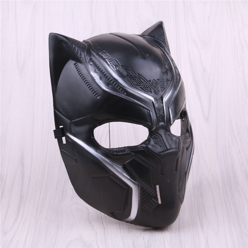 Black Panther Avengers Jumpsuit + Mask Set For Kids Adult Costume Cosplay Outfit