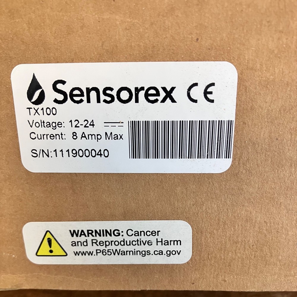 Sensorex pH/mV TX100 2-Wire Loop-Powered Transmitter