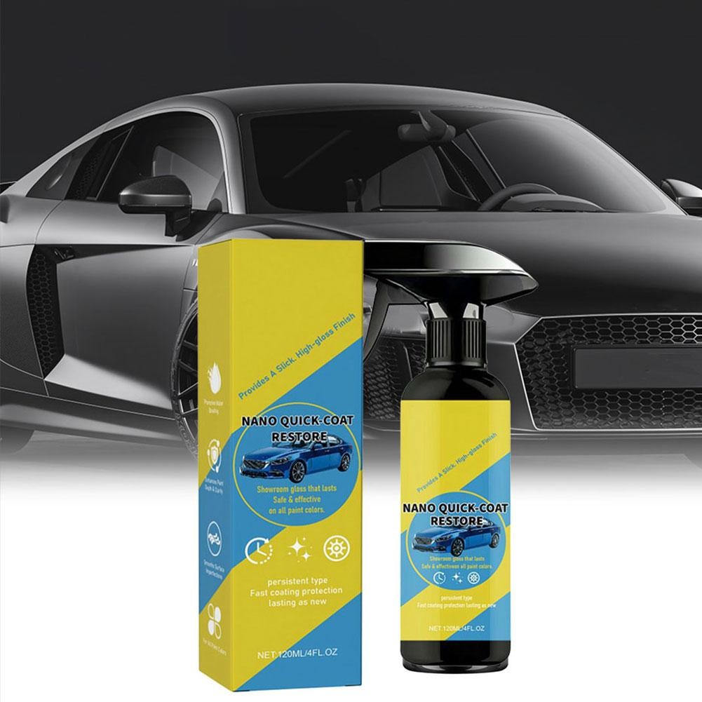 NANO QUICK-COAT RESTORE 120ml, Car Polish & Protectant, High Gloss Finish