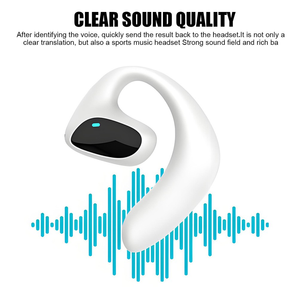 Smart Translator Earbuds 144+ Languages High Accuracy Wireless Bluetooth Two Way