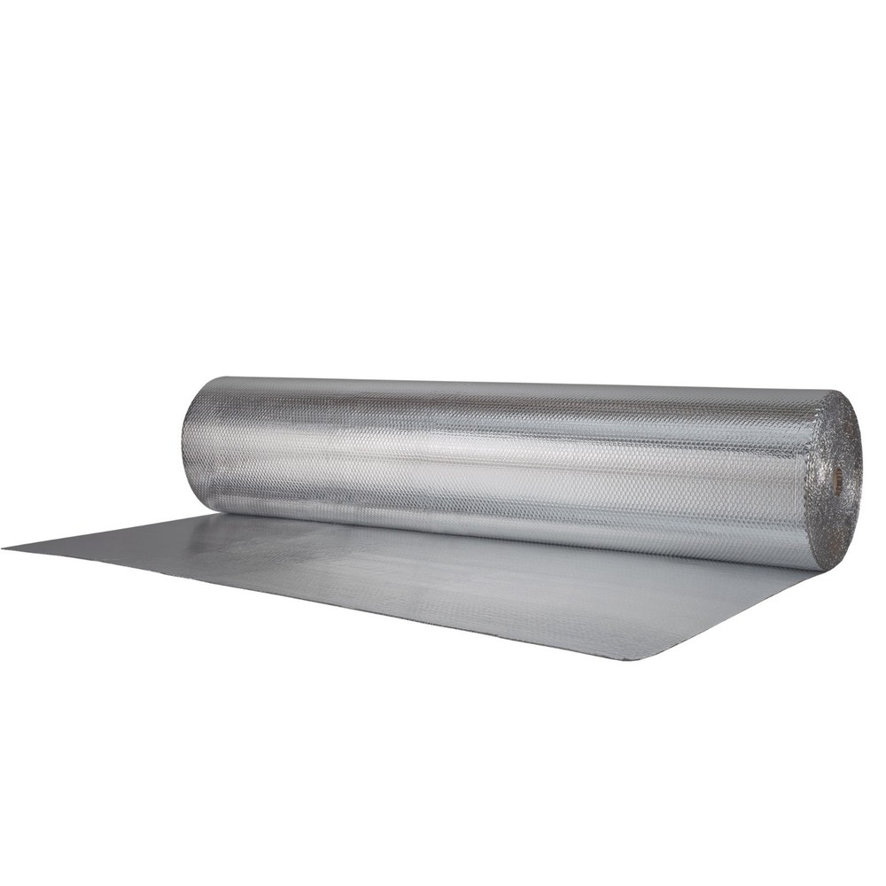 RecPro RV Insulation – 72" Metallic Foil Bubble Insulation, 5'–125' Roll