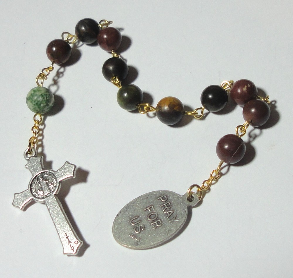 St Ferdinand 1-Decade Rosary w Mission San Fernando Medal Engineers, Parenthood
