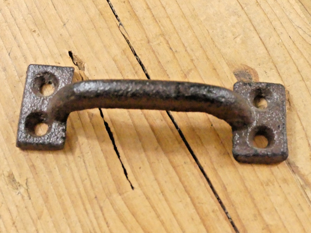 10 Cast Iron Handles Rustic Drawer Pulls Small Kitchen Window Farmhouse Knobs