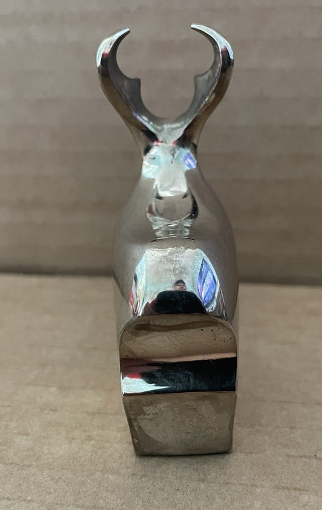 Vintage DANSK DESIGNS Silverplate Reindeer Japan w/ Box