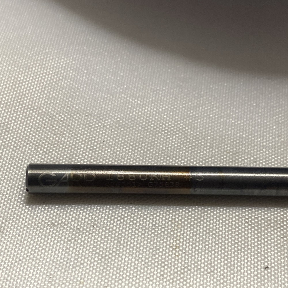 Garr 26551 Solid Carbide 3 Flute Drill Bit Coolant Thru (I15)