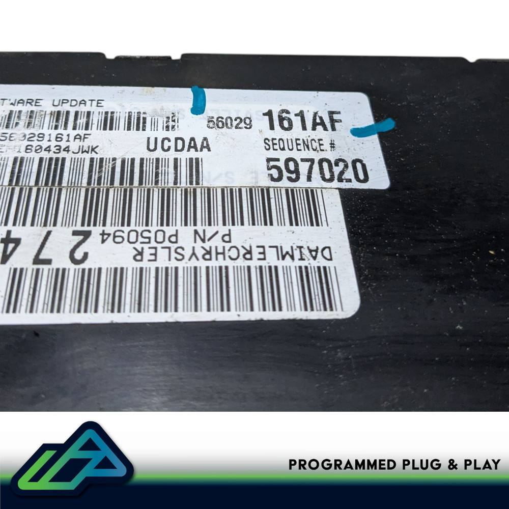 2004 Dodge Ram 1500 5.7L VIN PROGRAMMED ECU Engine Control Module 56029161AF