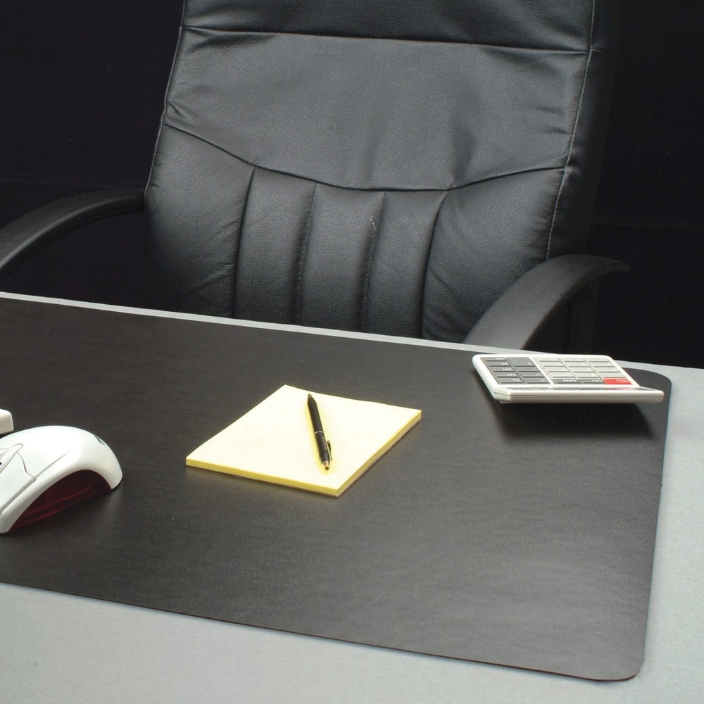 Lorell Bio-based Black Desk Pad - 30" Width X 20" Depth - Black (llr-39654)