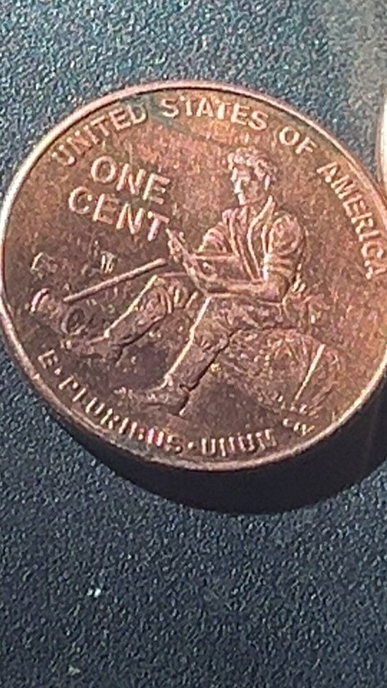 2009 bicentennial penny no mint mark error liberty