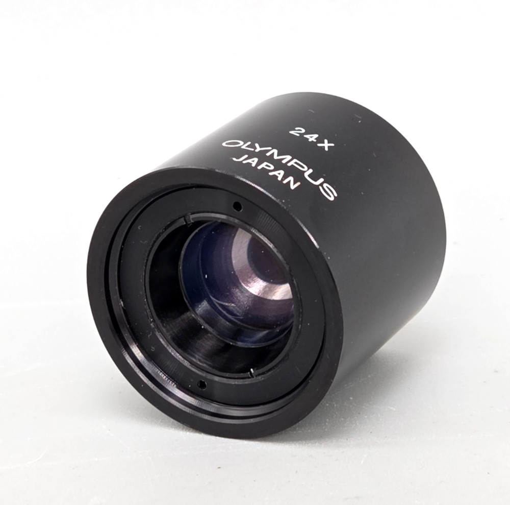 Olympus 24x Microscope Objectivem 35x31.5mm