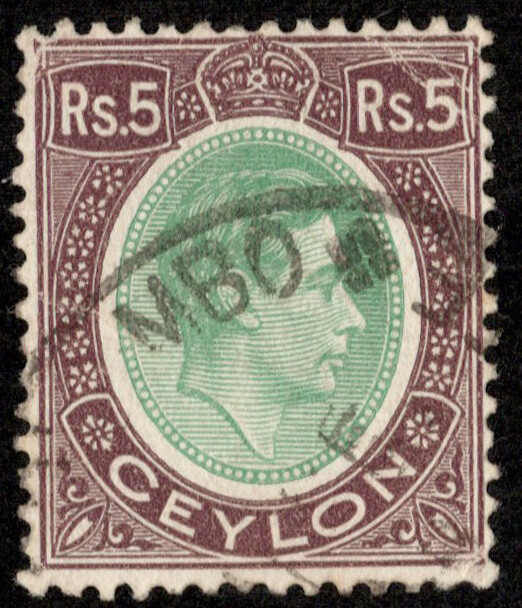 Ceylon Scott 289 Used.