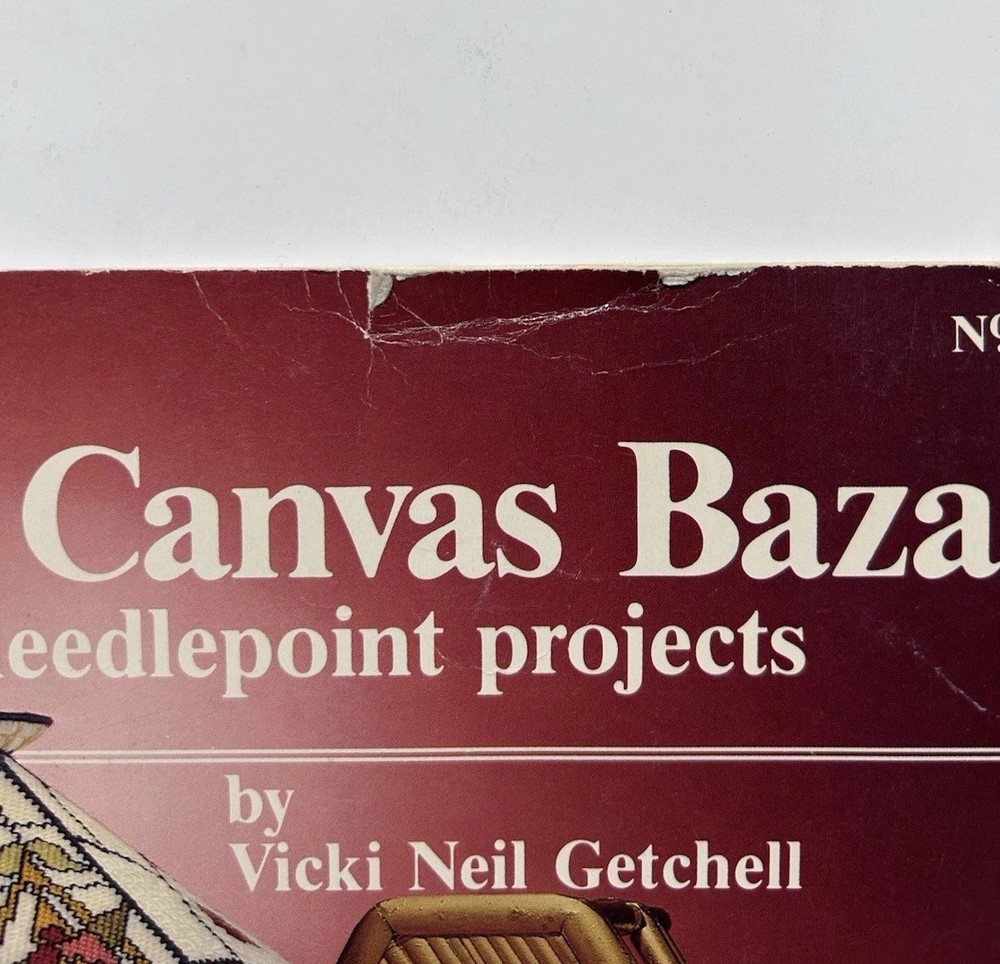NEEDLEWORKS Plastic Canvas Bazaar 16 Needlepoint by Vicki Neil Getchell #103