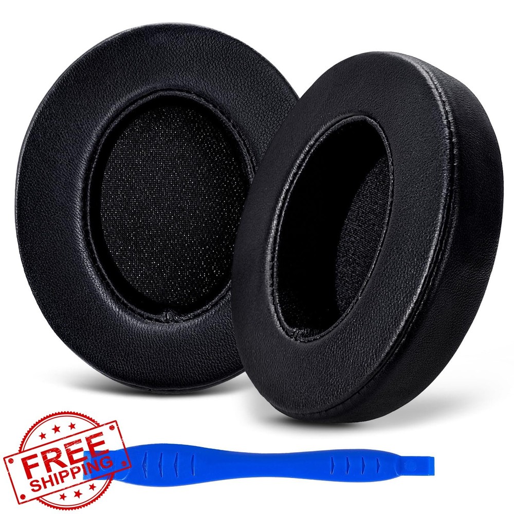 Aurivor Studio 3 Replacement Ear Pads Beats Studio 3/2 Lambskin Black