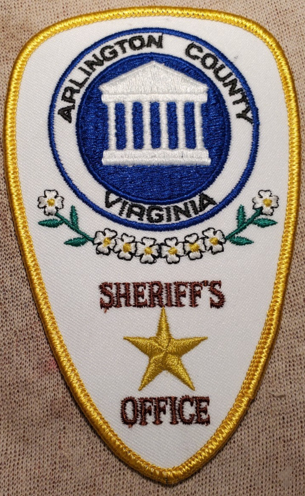 VA Arlington County Virginia Sheriff Shoulder Patch