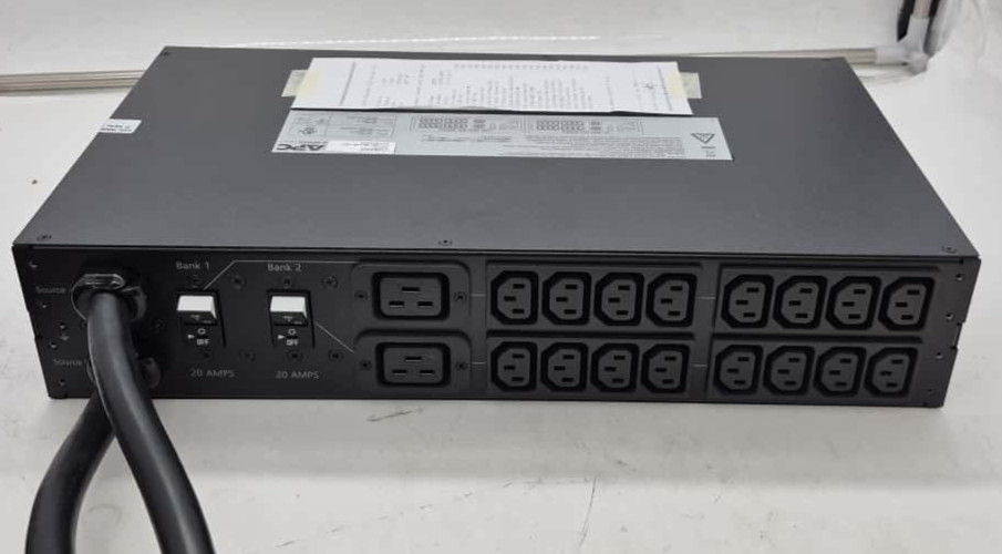 Schneider Electric Rack Automatic Transfer Switch APC AP4432 With Rack Mounts