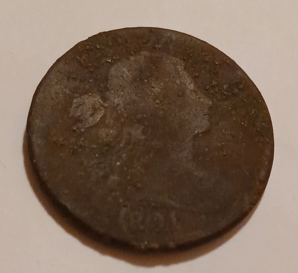 1801 1c Draped Bust Large Cent