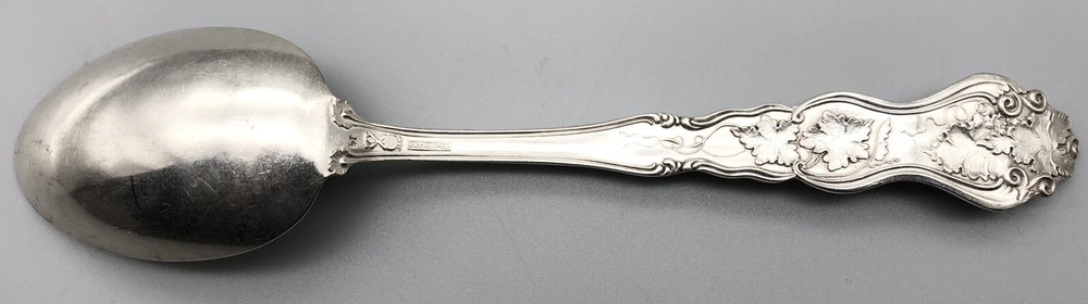 1904 MOSELLE Grapes AMERICAN SILVER PLATE Silverplate TABLESPOON SERVING SPOON