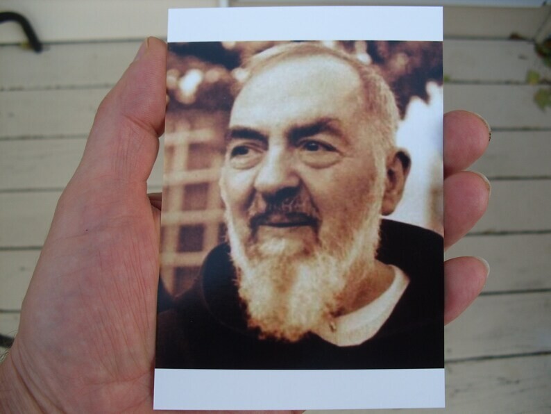 St Gemma Galgani- St Padre Pio combination relic locket -Very nice!