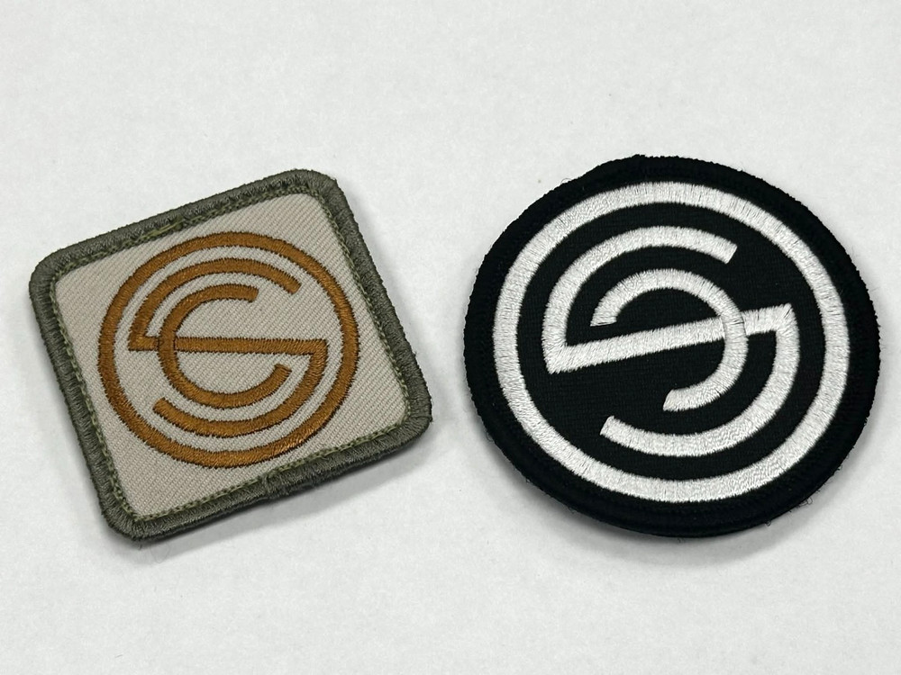 SHOT Show SilencerCo 2 Embroidered Logo Morale Patch Bundle, Hook & Loop, NEW!