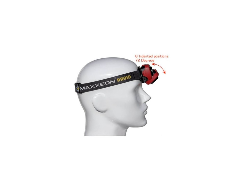 Maxxeon MXN00500 - WorkStar 500 DROID Technician's Mini Rechargeable Headlamp,