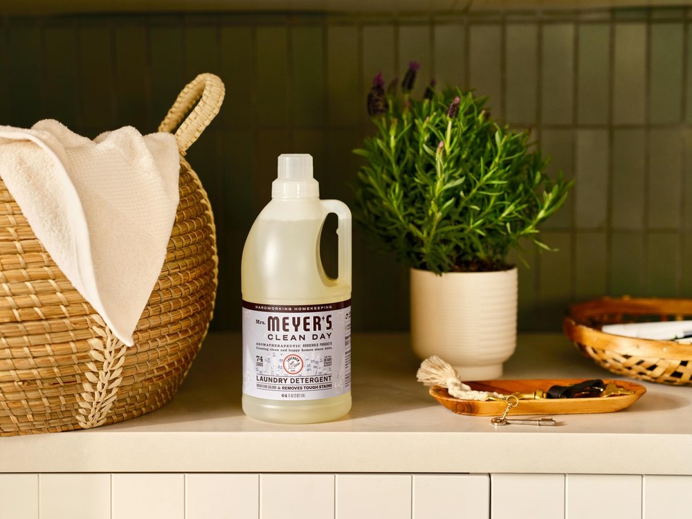 CLEAN DAY Liquid Laundry Detergent, Biodegradable Formula Infused with Essent...