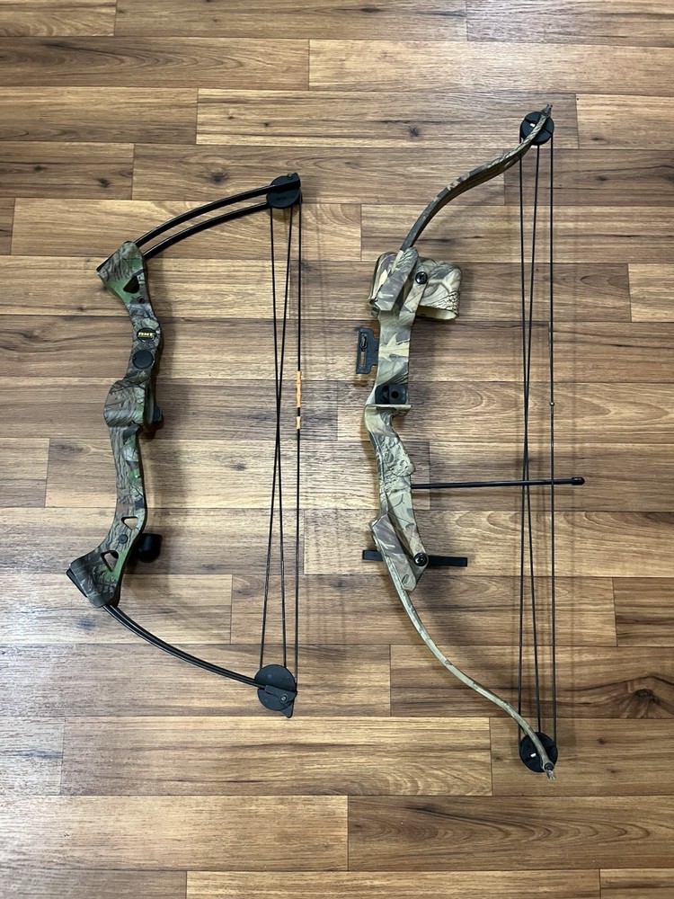 Bear NXT Youth Kid Child Compound Bow Camo RH 2 Bows