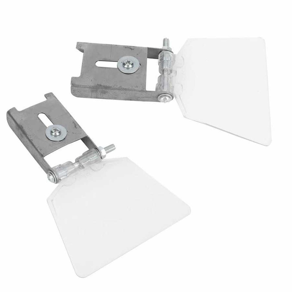 2pcs Replacement Guard Bench Grinder Eye Protection Safety Shields With Bracket