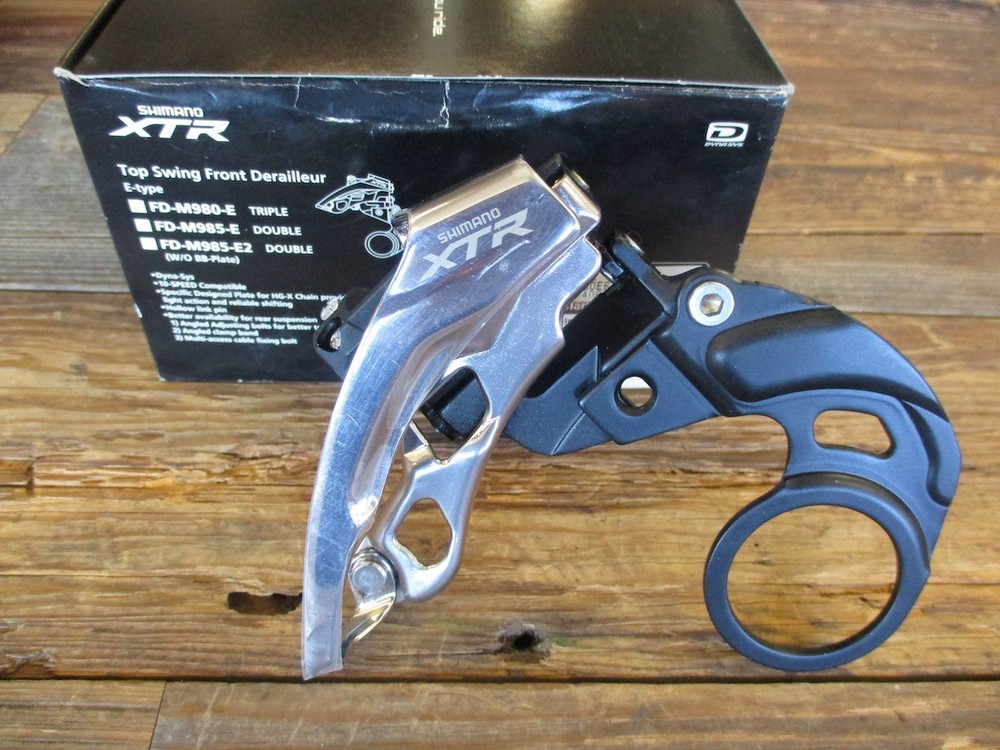 Shimano XTR front derailleur, FD-M980, E-type, triple