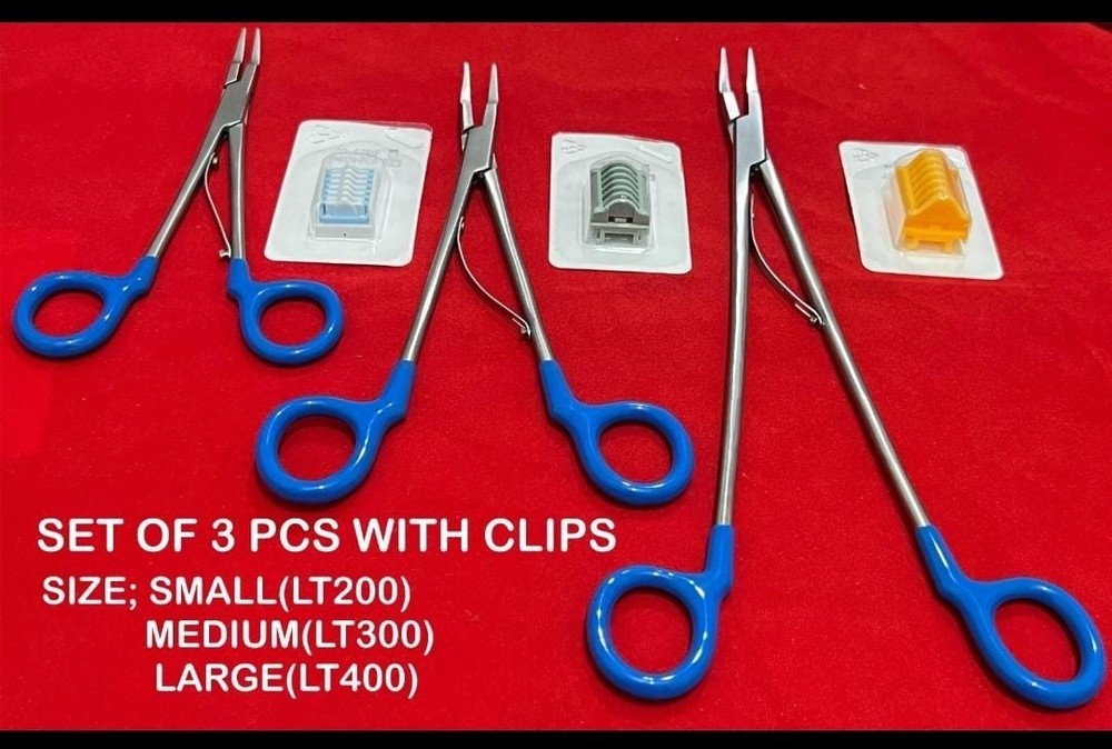 Reusable Ligasure Titanium Clip Applicator Forceps /Open Surgery Instrument