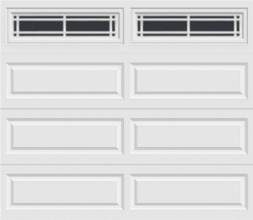 PRAIRIE 610 WHITE Replacement Window Inserts/LONG Panel HOLMES Garage Doors